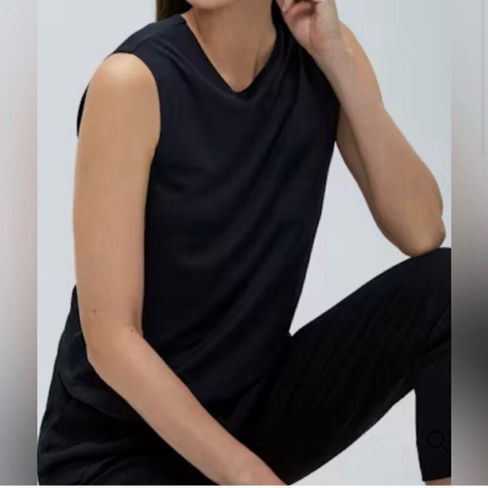 Ministry‎ Of Supply Size XS W’s Luxe Touch Tank In Black Stretch Soft NEW